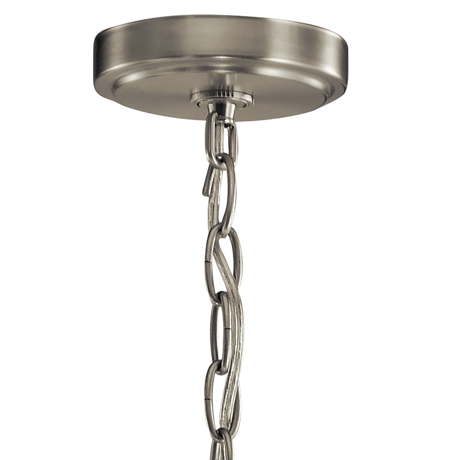 Kichler - 42138NI - Four Light Foyer Pendant - Voleta - Brushed Nickel