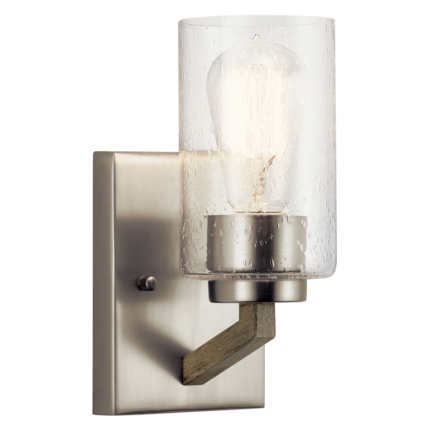 Kichler - 43038DAG - One Light Wall Sconce - Deryn - Distressed Antique Gray