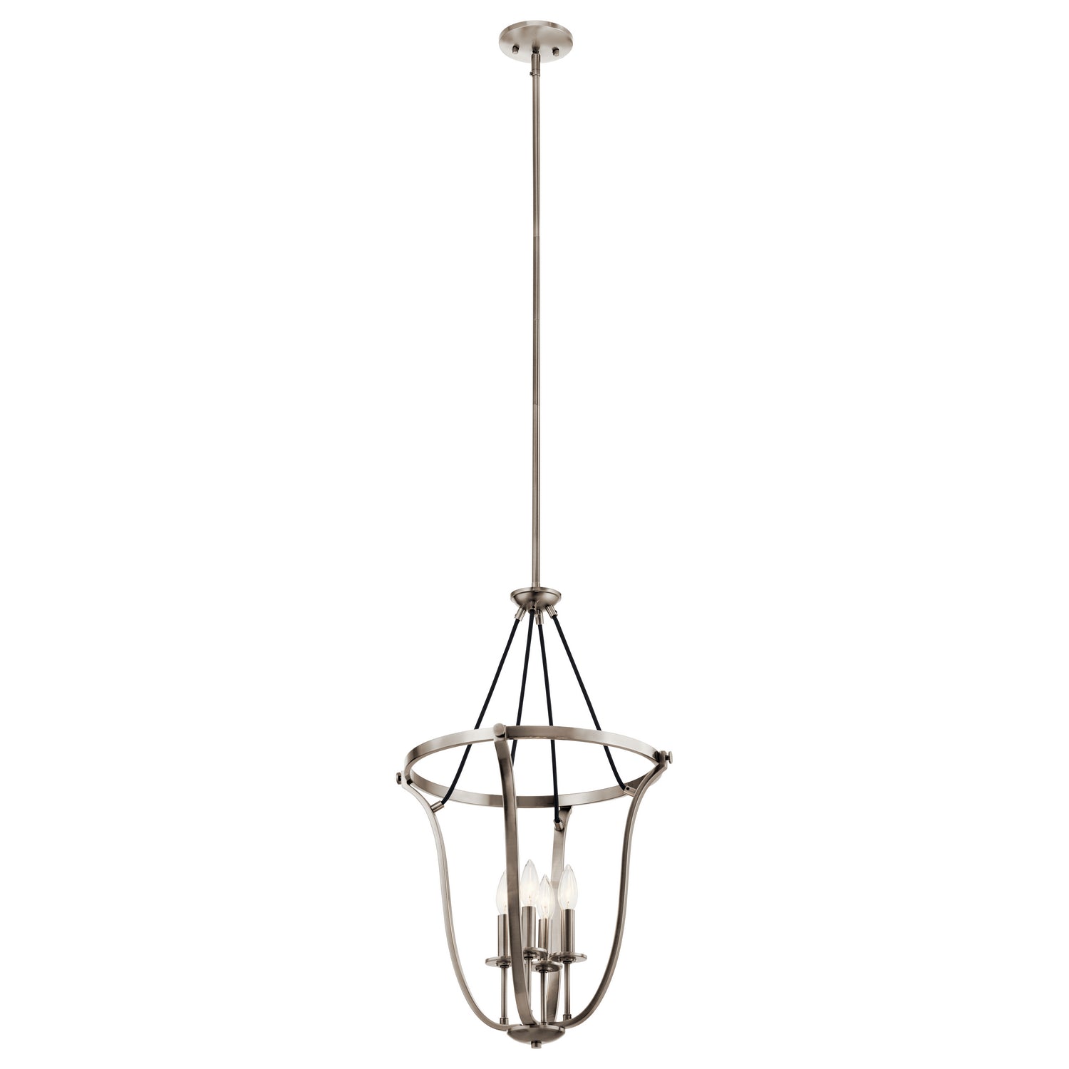 Kichler - 43535CLP - Four Light Foyer Pendant - Thisbe - Classic Pewter