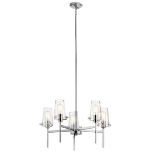 Kichler - 43694CH - Five Light Chandelier - Alton - Chrome