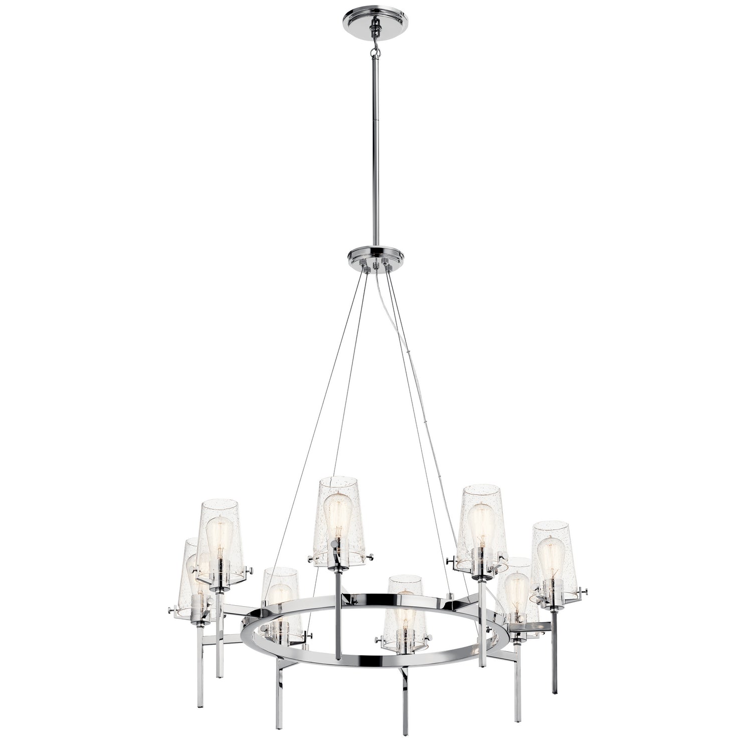 Kichler - 43695CH - Eight Light Chandelier - Alton - Chrome