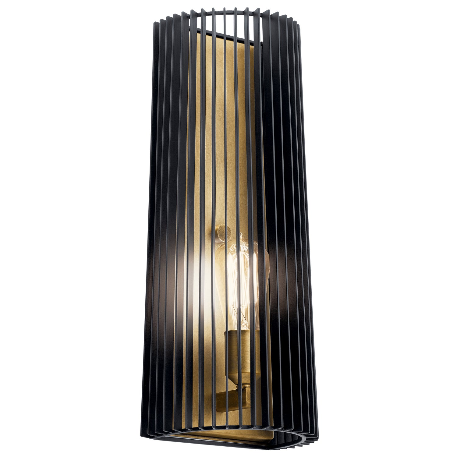 Kichler - 44170BK - One Light Wall Sconce - Linara - Black