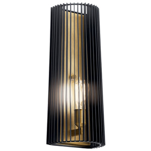 Kichler - 44170BK - One Light Wall Sconce - Linara - Black