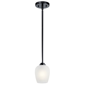 Kichler - 44380BK - One Light Mini Pendant - Valserrano - Black