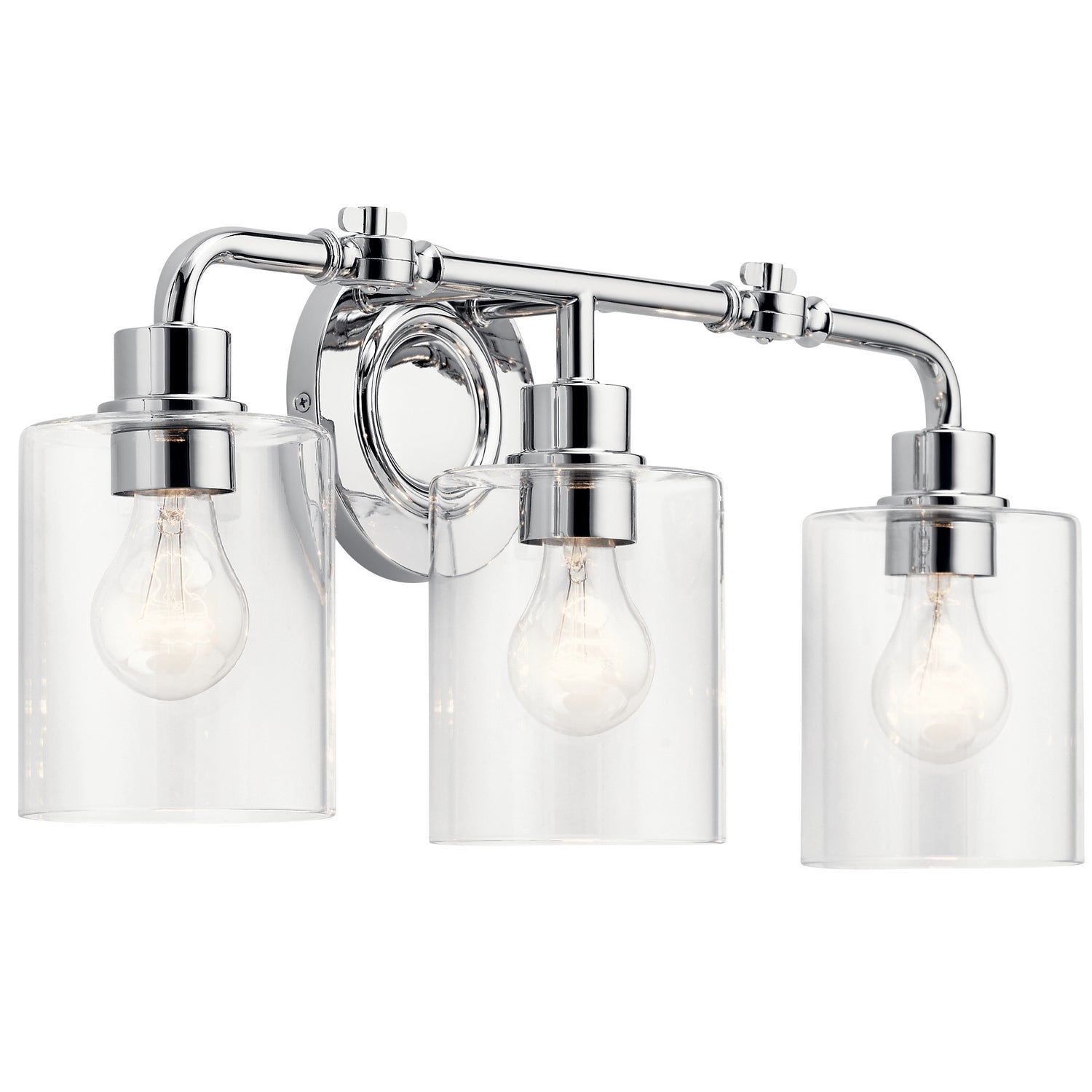 Kichler - 45666CH - Three Light Bath - Gunnison - Chrome