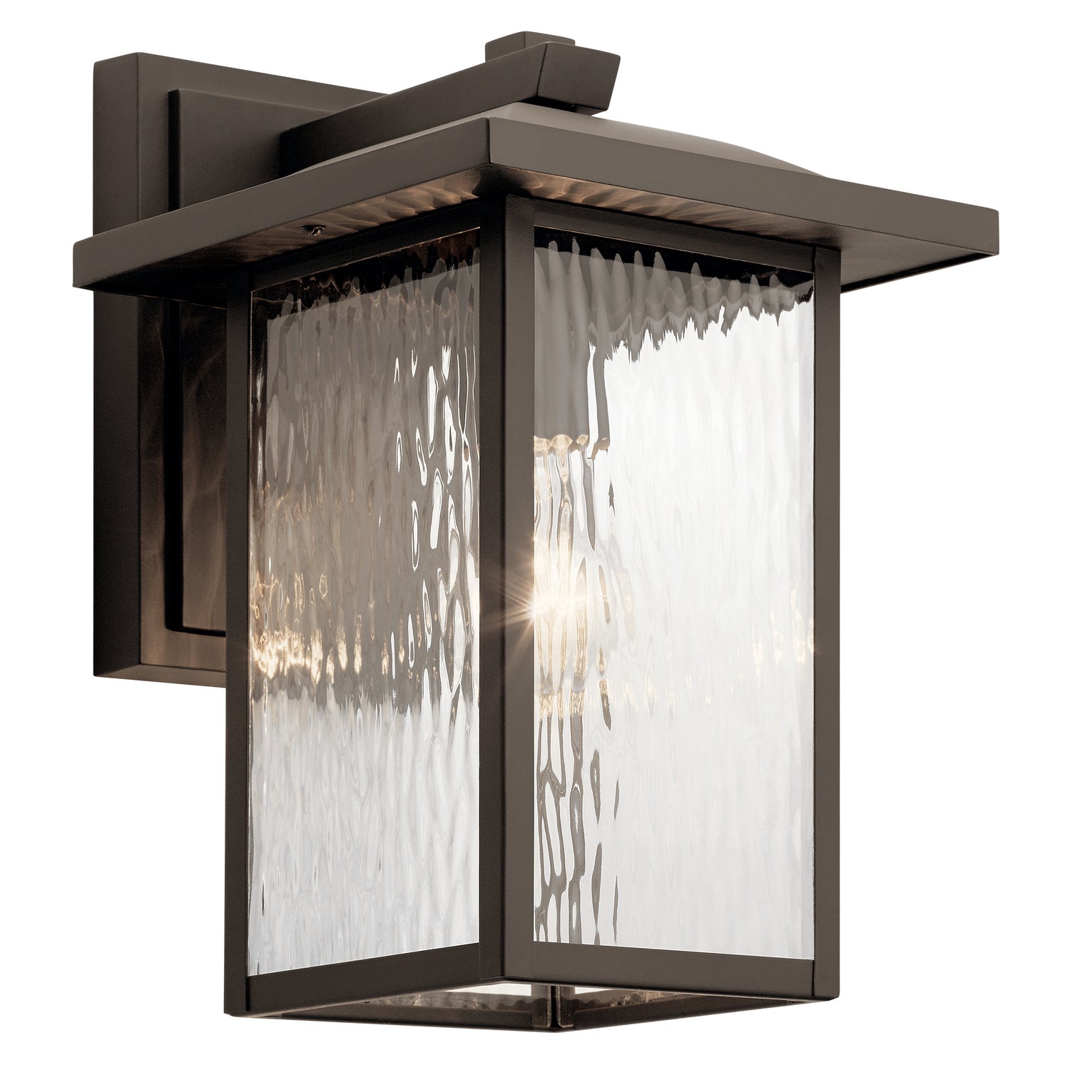 Kichler - 49925OZ - One Light Outdoor Wall Mount - Capanna - Olde Bronze