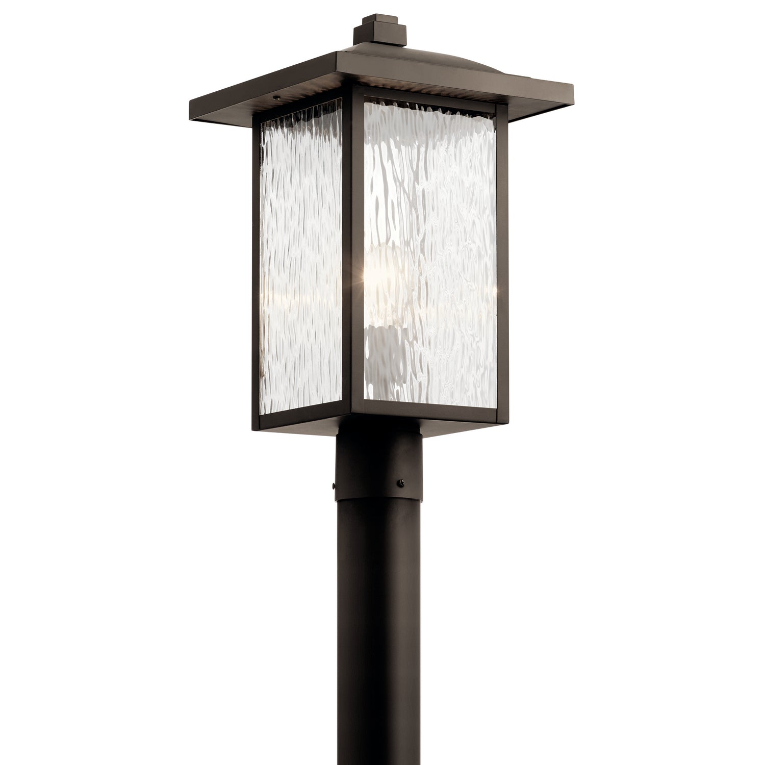 Kichler - 49927OZ - One Light Outdoor Post Mount - Capanna - Olde Bronze