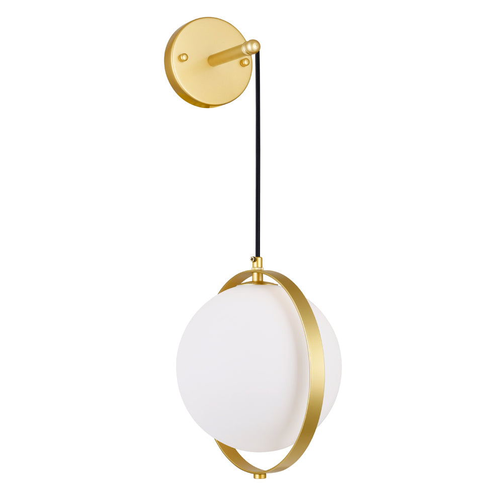 CWI Lighting - 1153W9-1-169 - LED Wall Sconce - Da Vinci - Medallion Gold