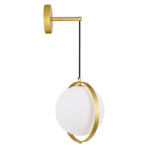 CWI Lighting - 1153W9-1-169 - LED Wall Sconce - Da Vinci - Medallion Gold