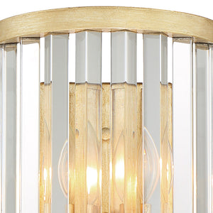 Crystorama - DAR-1012-DT - Two Light Wall Sconce - Darcy - Distressed Twilight