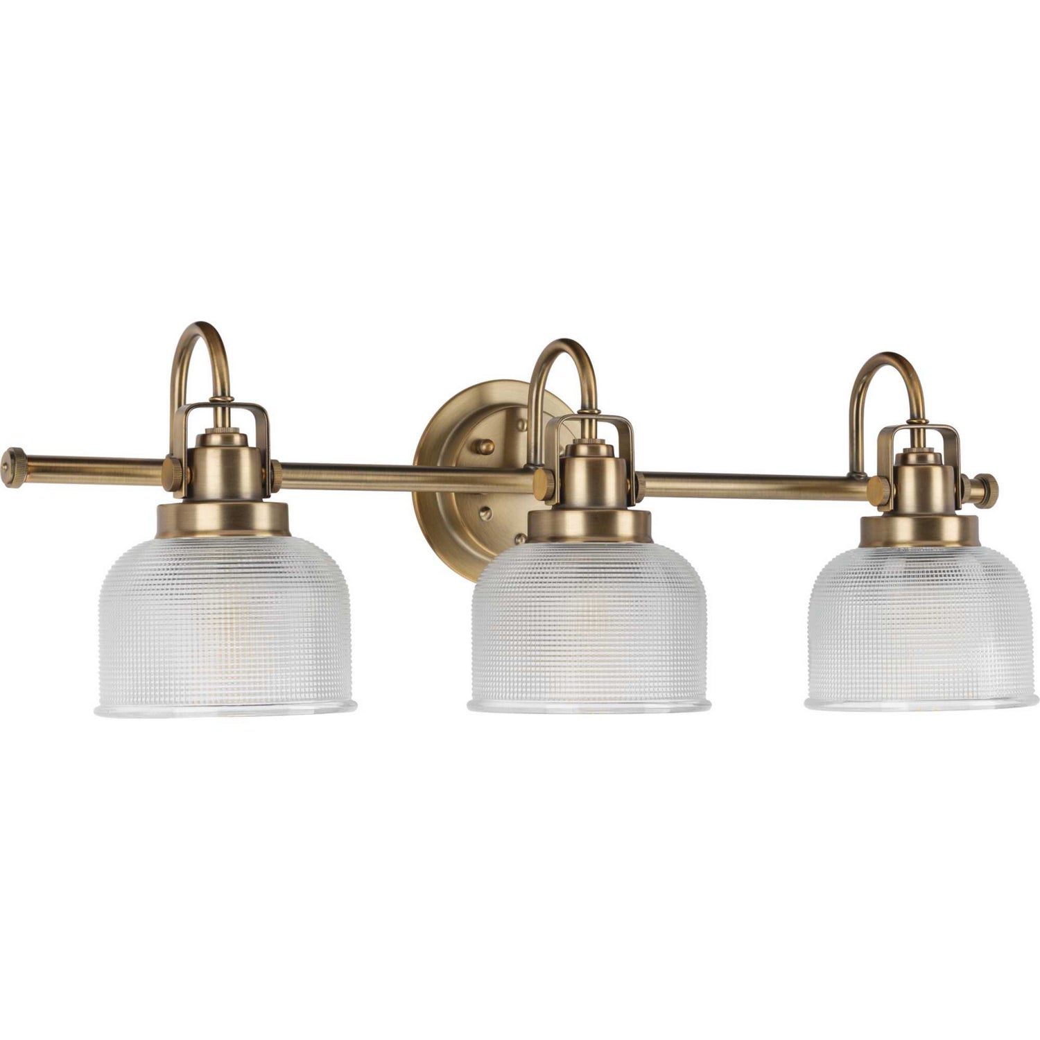 Progress Lighting - P2992-163 - Three Light Bath Bracket - Archie - Vintage Brass