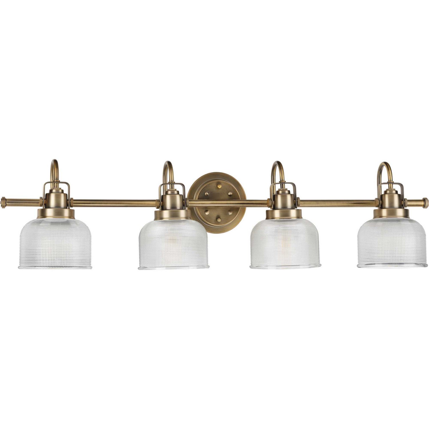 Progress Lighting - P2997-163 - Four Light Bath Bracket - Archie - Vintage Brass