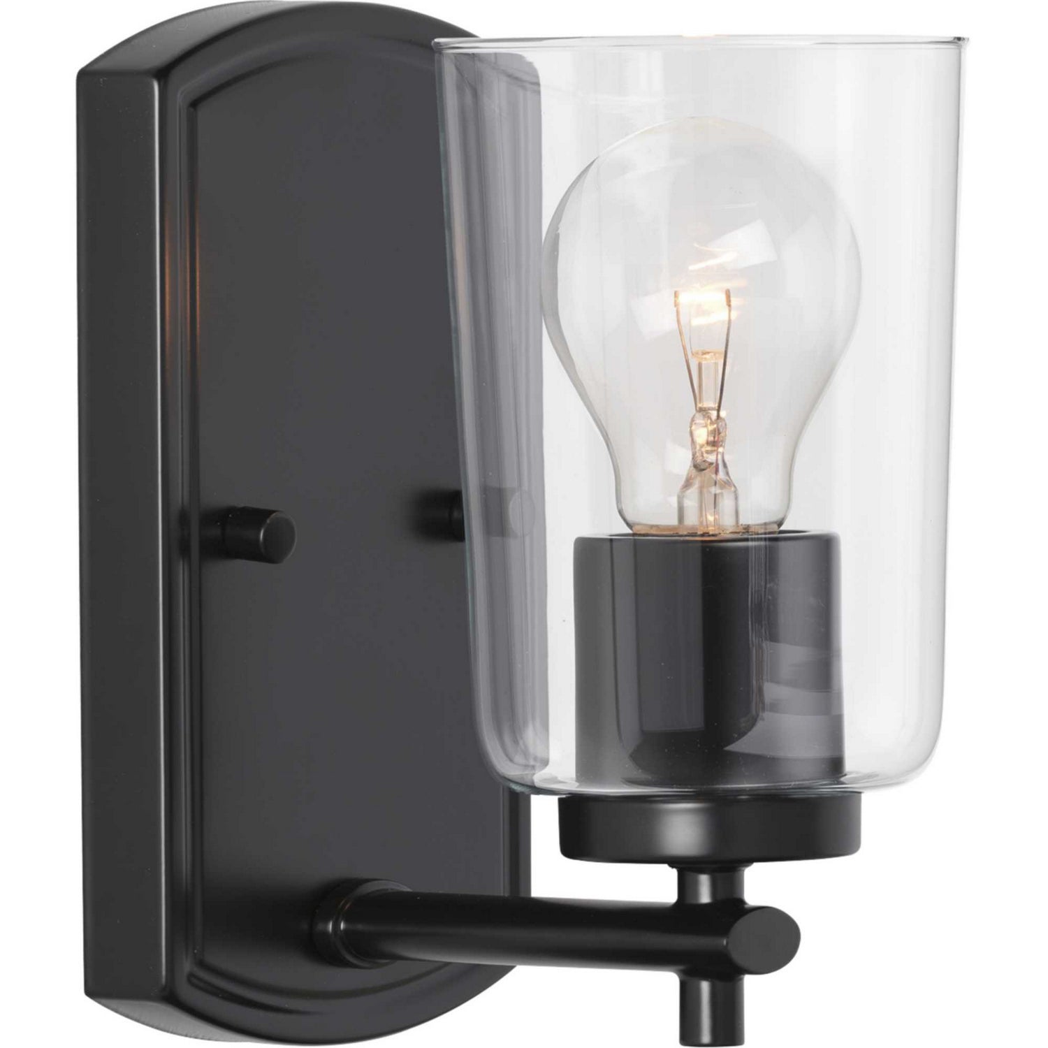 Progress Lighting - P300154-031 - One Light Bath & Vanity - Adley - Black