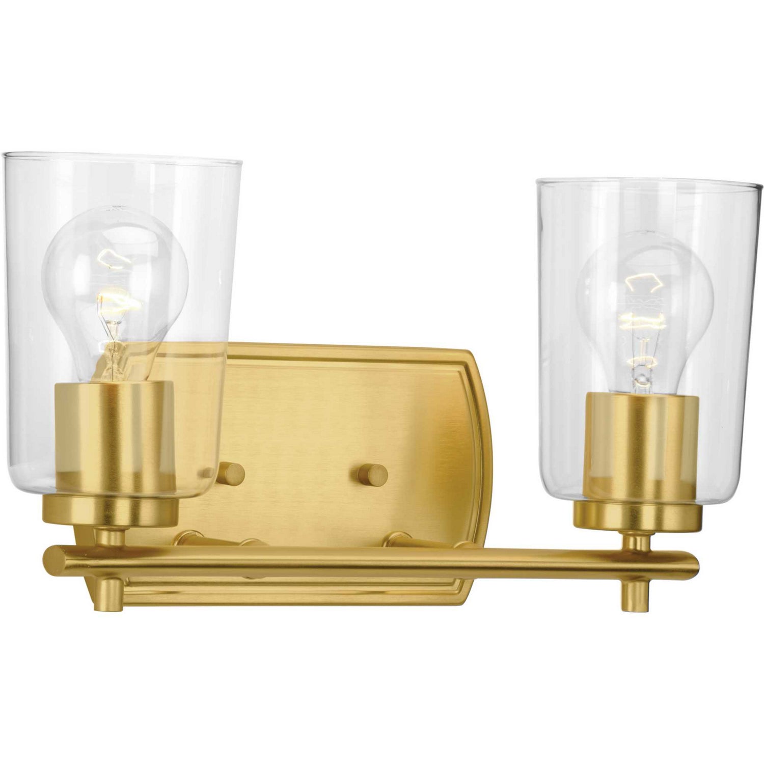 Progress Lighting - P300155-012 - Two Light Bath & Vanity - Adley - Satin Brass