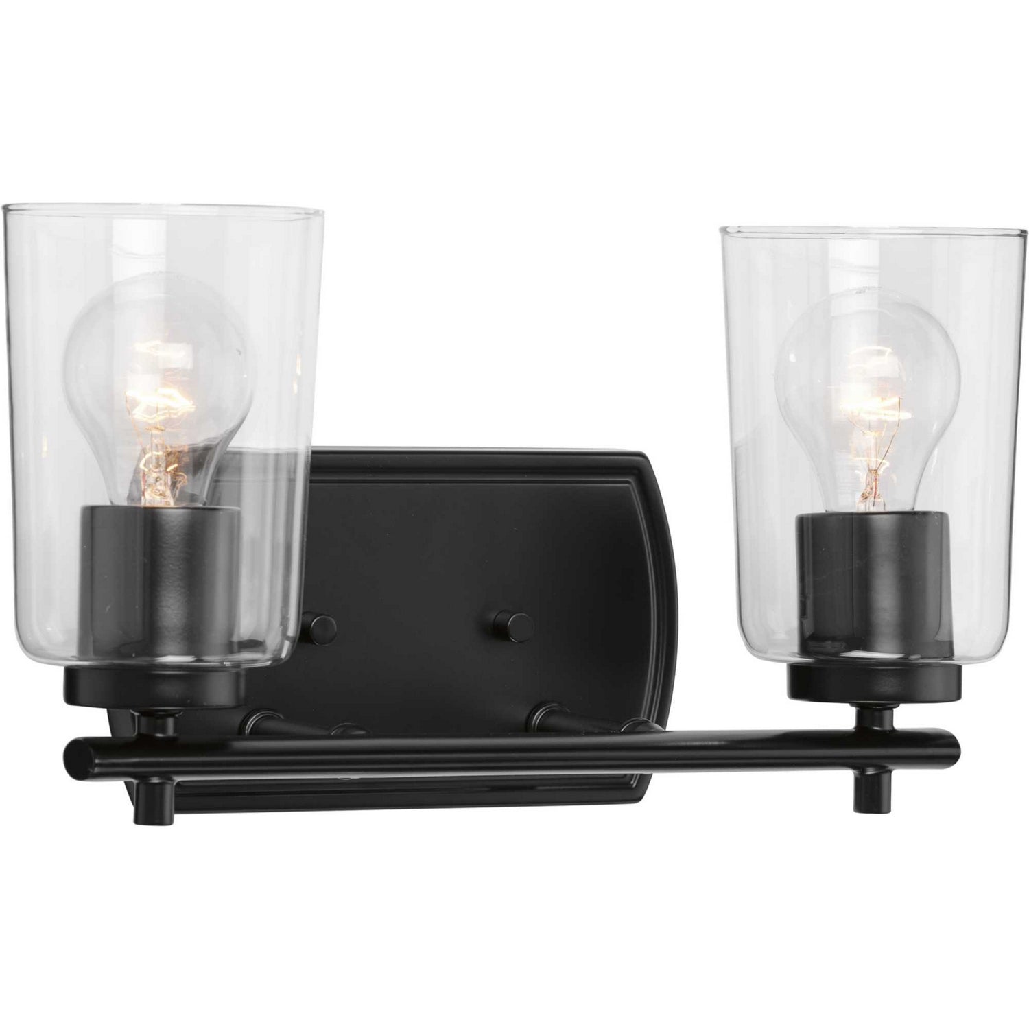 Progress Lighting - P300155-031 - Two Light Bath & Vanity - Adley - Black