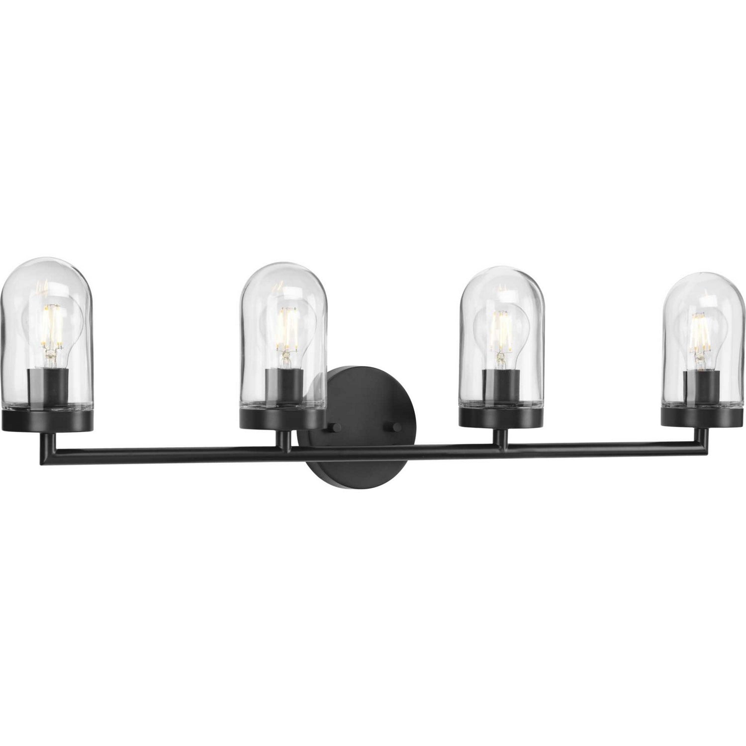 Progress Lighting - P300177-143 - Four Light Bath & Vanity - Signal - Graphite