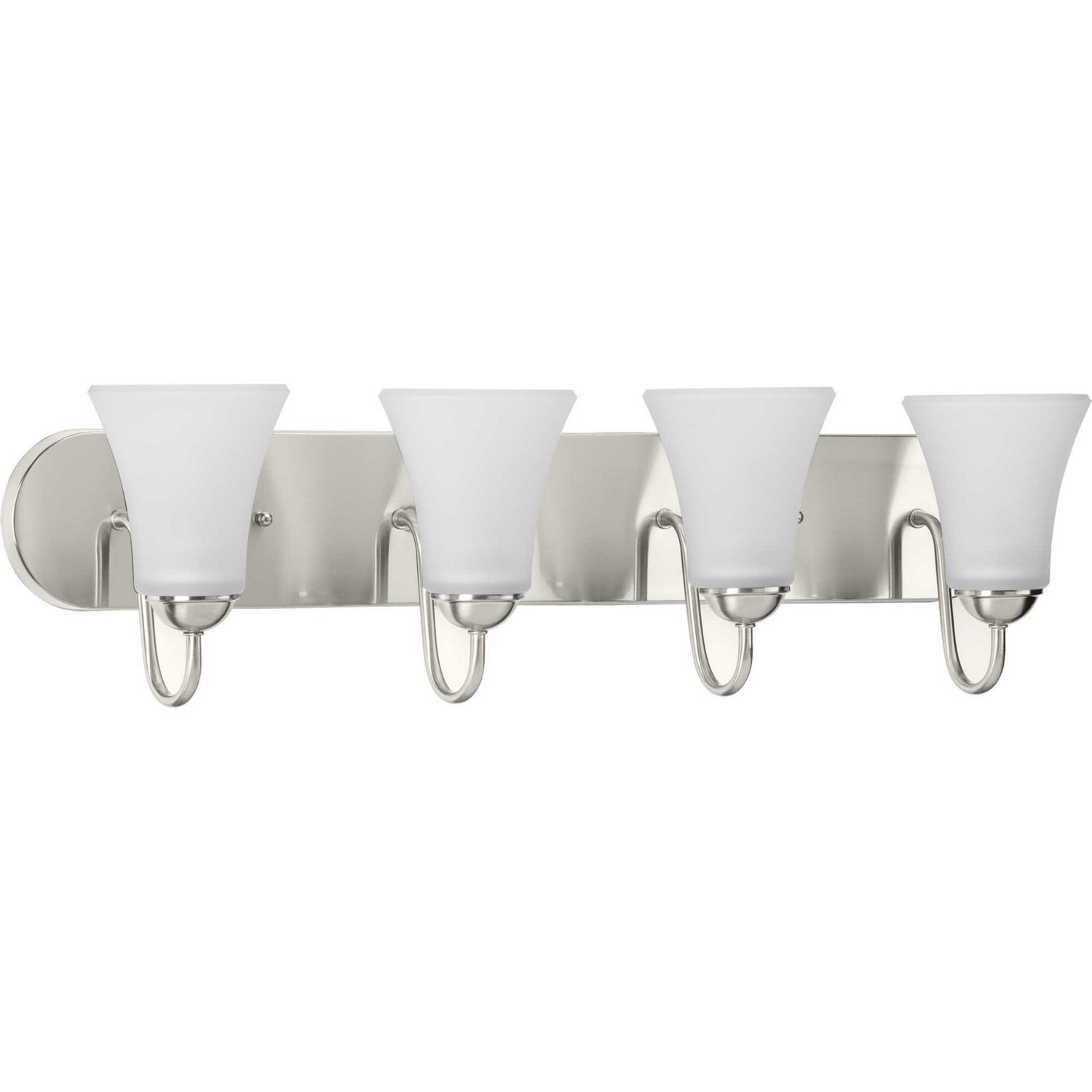 Progress Lighting - P300236-009 - Four Light Bath Bracket - Classic - Brushed Nickel