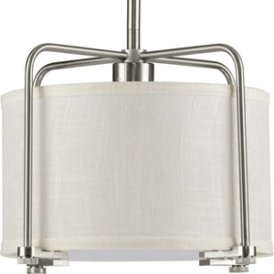 Progress Lighting - P500138-009 - One Light Pendant - Kempsey - Brushed Nickel