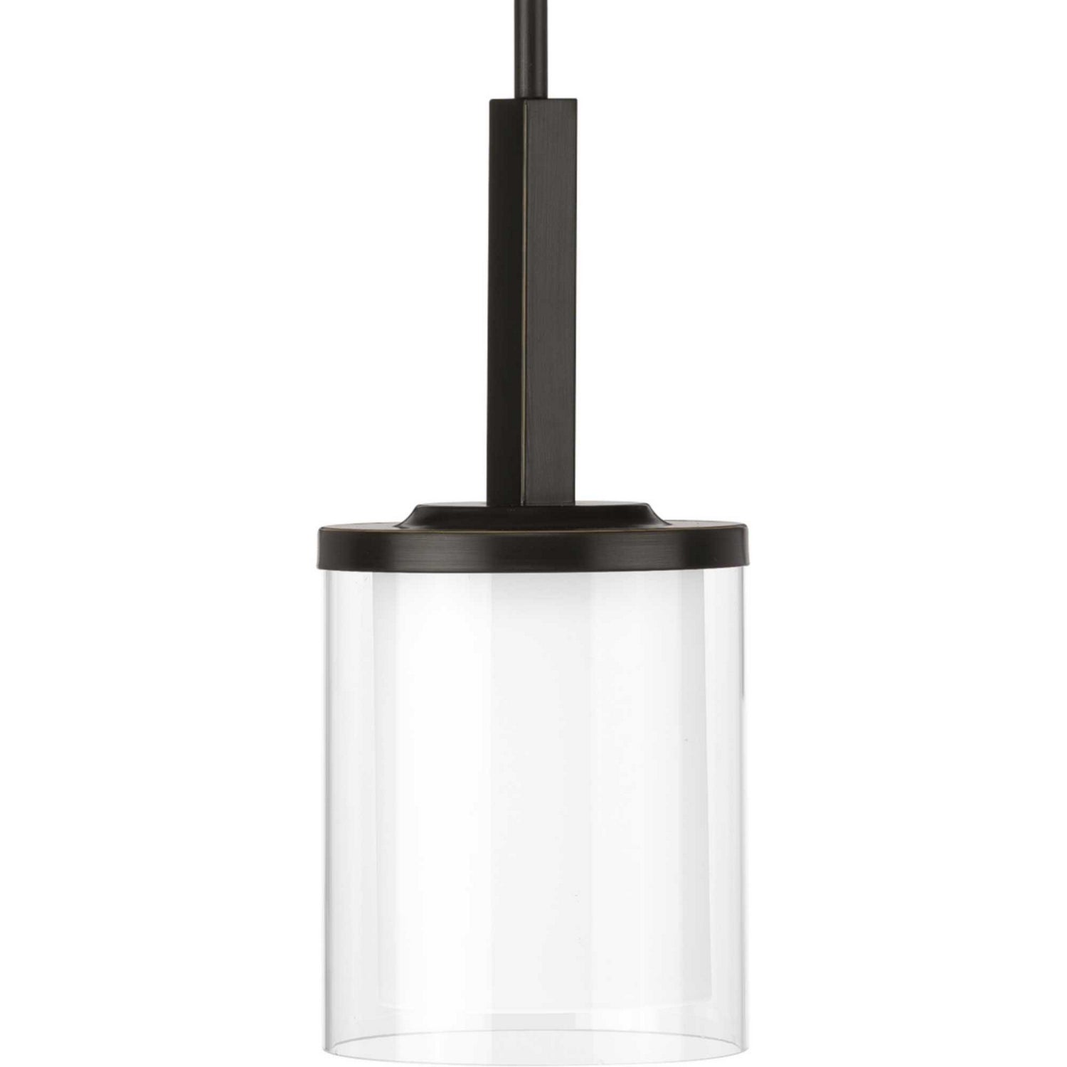 Progress Lighting - P500192-020 - One Light Mini Pendant - Mast - Antique Bronze