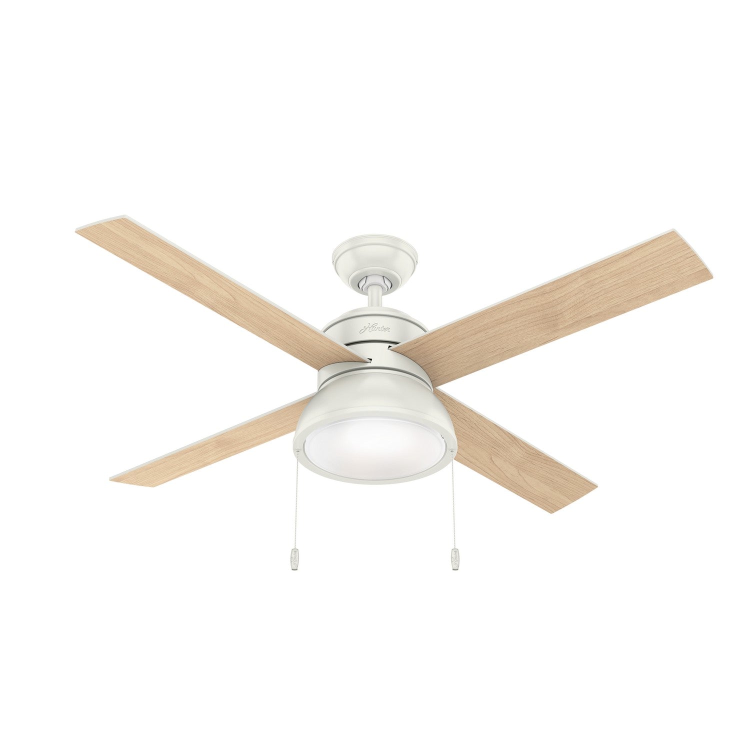 Hunter - 54151 - 52" Ceiling Fan - Loki - Fresh White