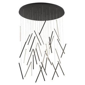 Kuzco Lighting - MP14850-BK - LED Pendant - Chute - Black