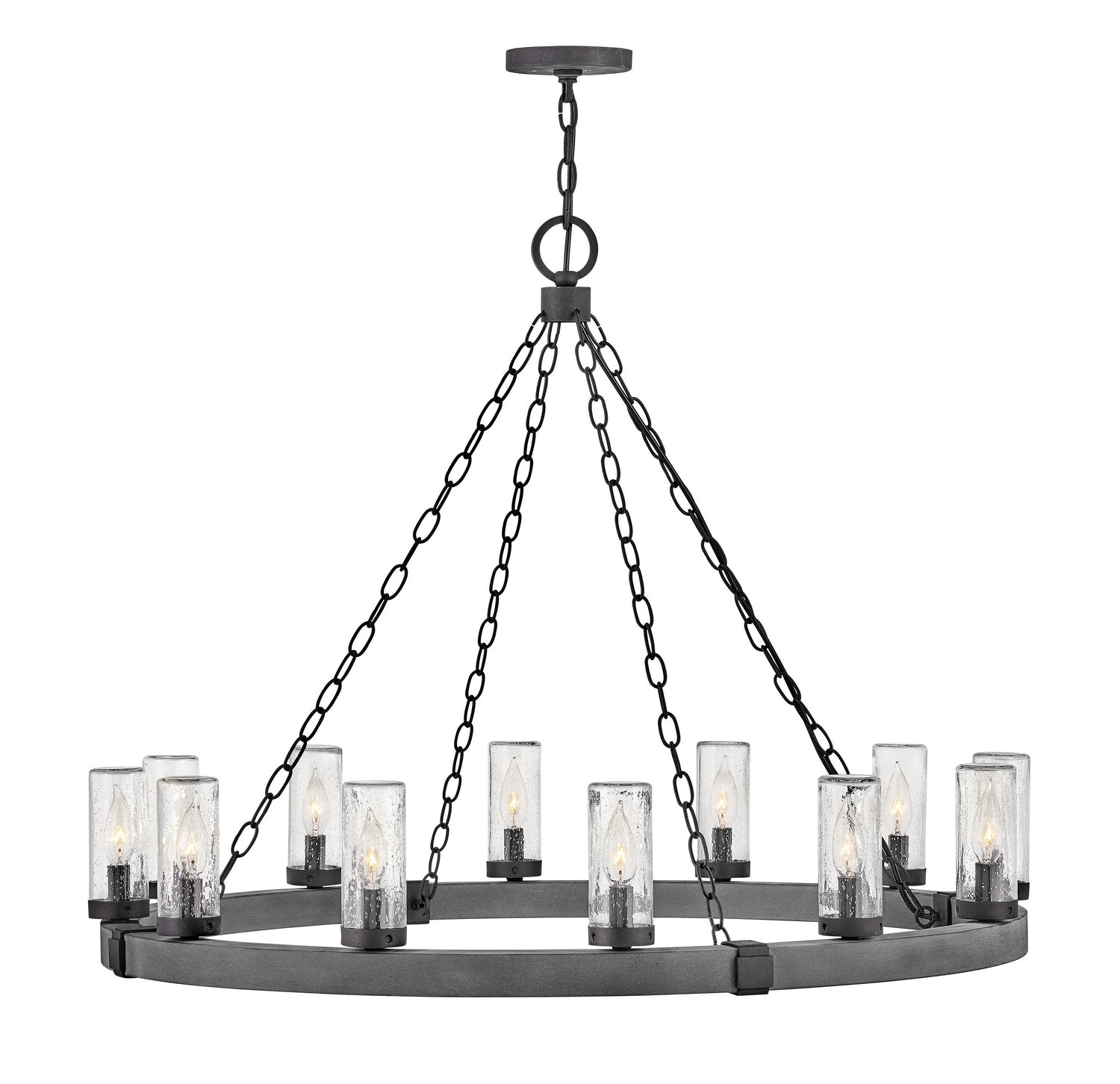 Hinkley - 29207DZ - LED Chandelier - Sawyer - Aged Zinc