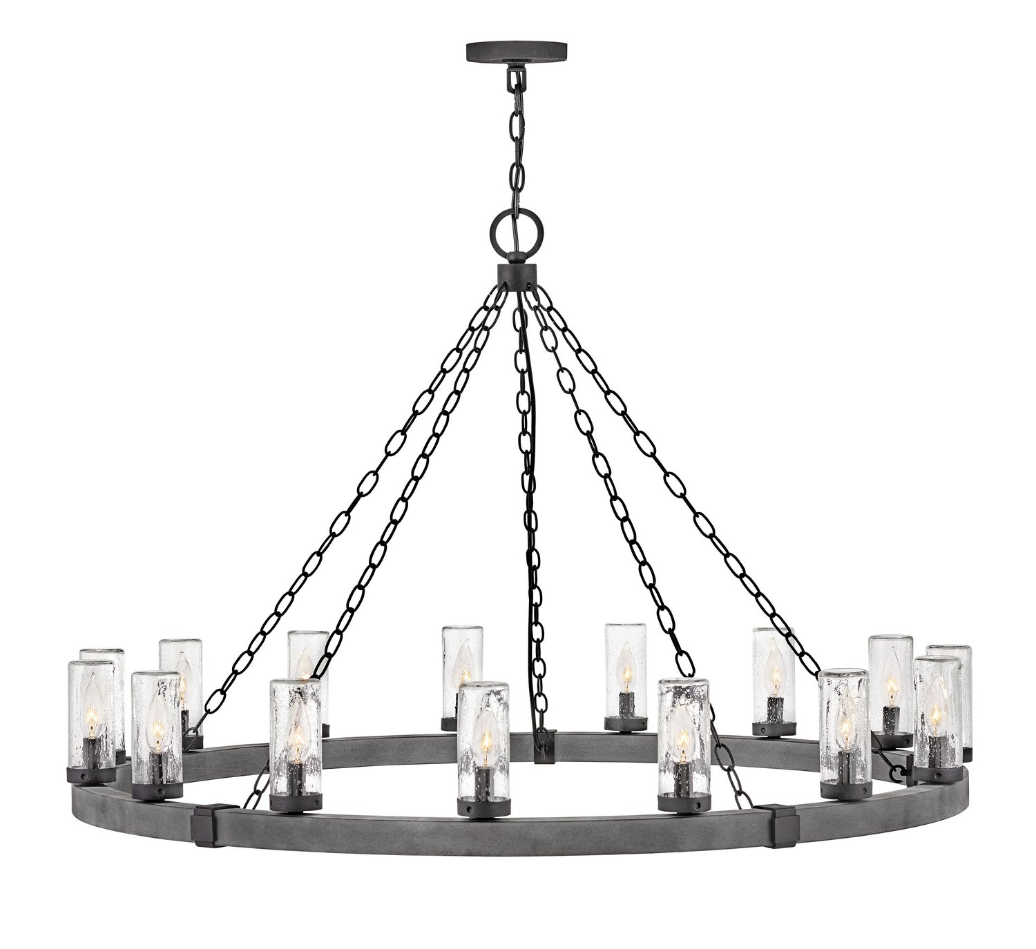 Hinkley - 29209DZ - LED Chandelier - Sawyer - Aged Zinc