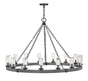 Hinkley - 29209DZ - LED Chandelier - Sawyer - Aged Zinc