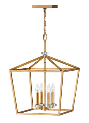 Hinkley - 3535DA - LED Chandelier - Stinson - Distressed Brass