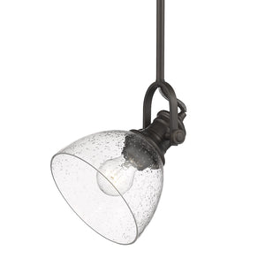 Golden - 3118-M1L RBZ-SD - One Light Mini Pendant - Hines RBZ - Rubbed Bronze