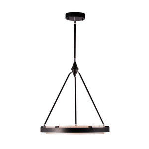 Alora - PD302724CBSS - LED Pendant - Duo - Classic Black/Silver Shimmer