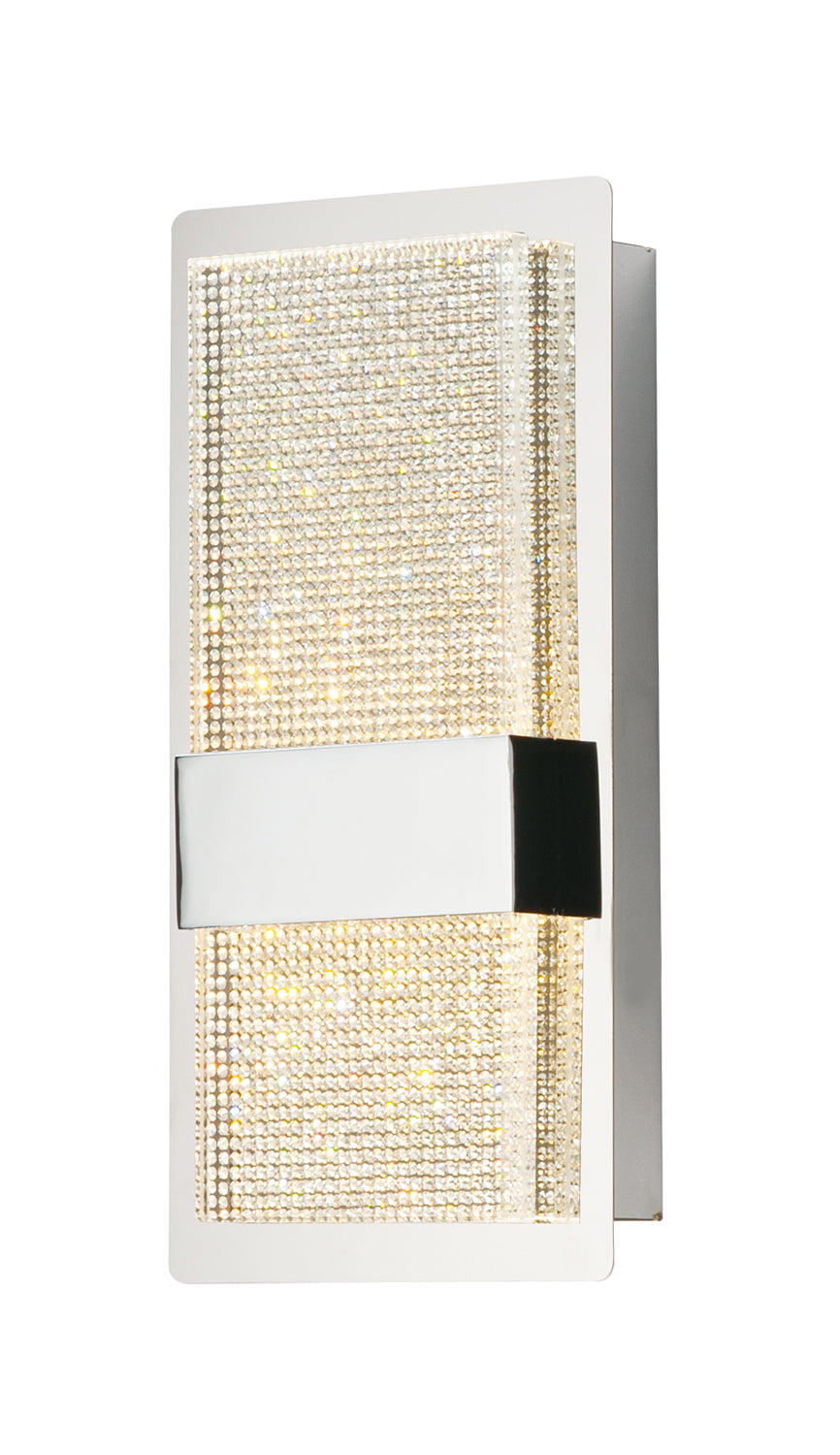 ET2 - E24605-122PC - LED Wall Sconce - Sparkler - Polished Chrome