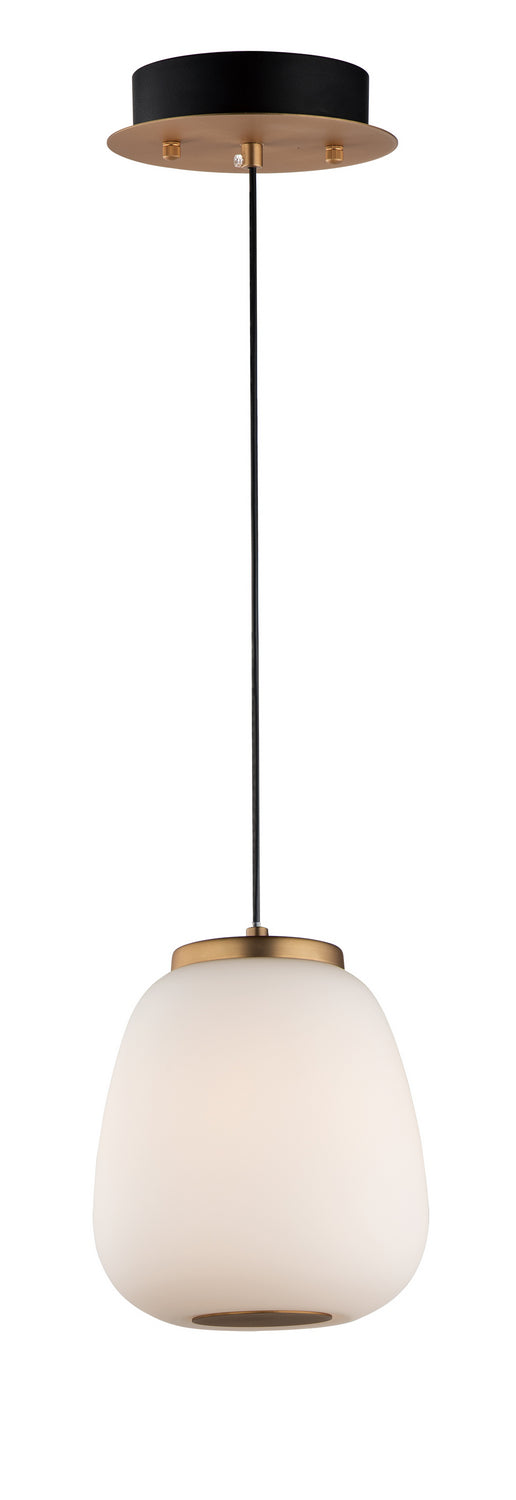 ET2 - E25063-92BKGLD - LED Pendant - Soji - Black / Gold