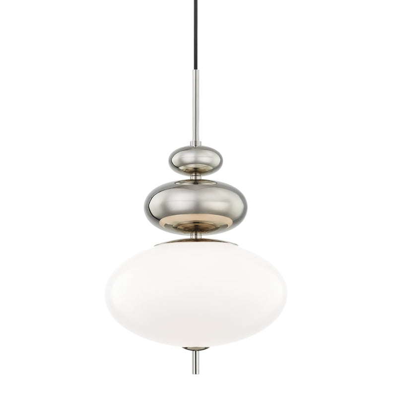 Mitzi - H347701-PN - One Light Pendant - Elsie - Polished Nickel