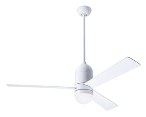 Modern Fan Co - CIR-GW-50-WH-355-CC - 50"Ceiling Fan - Cirrus DC - Gloss White