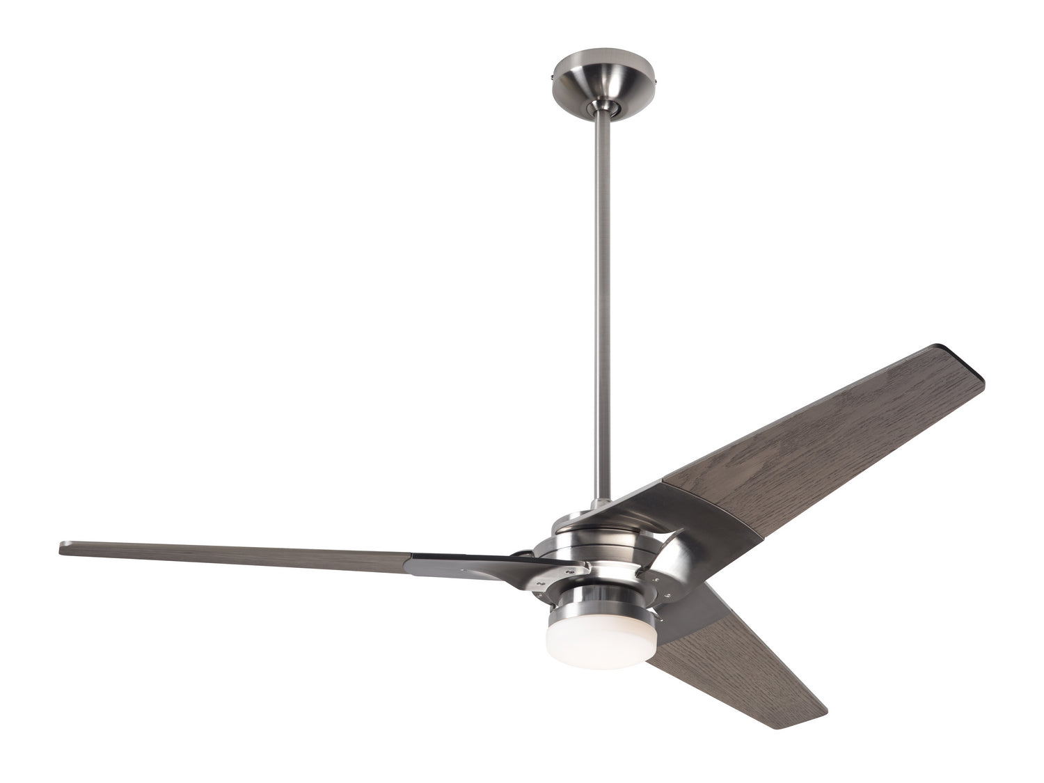 Modern Fan Co - TOR-BN-52-GY-271-002 - 52"Ceiling Fan - Torsion - Bright Nickel