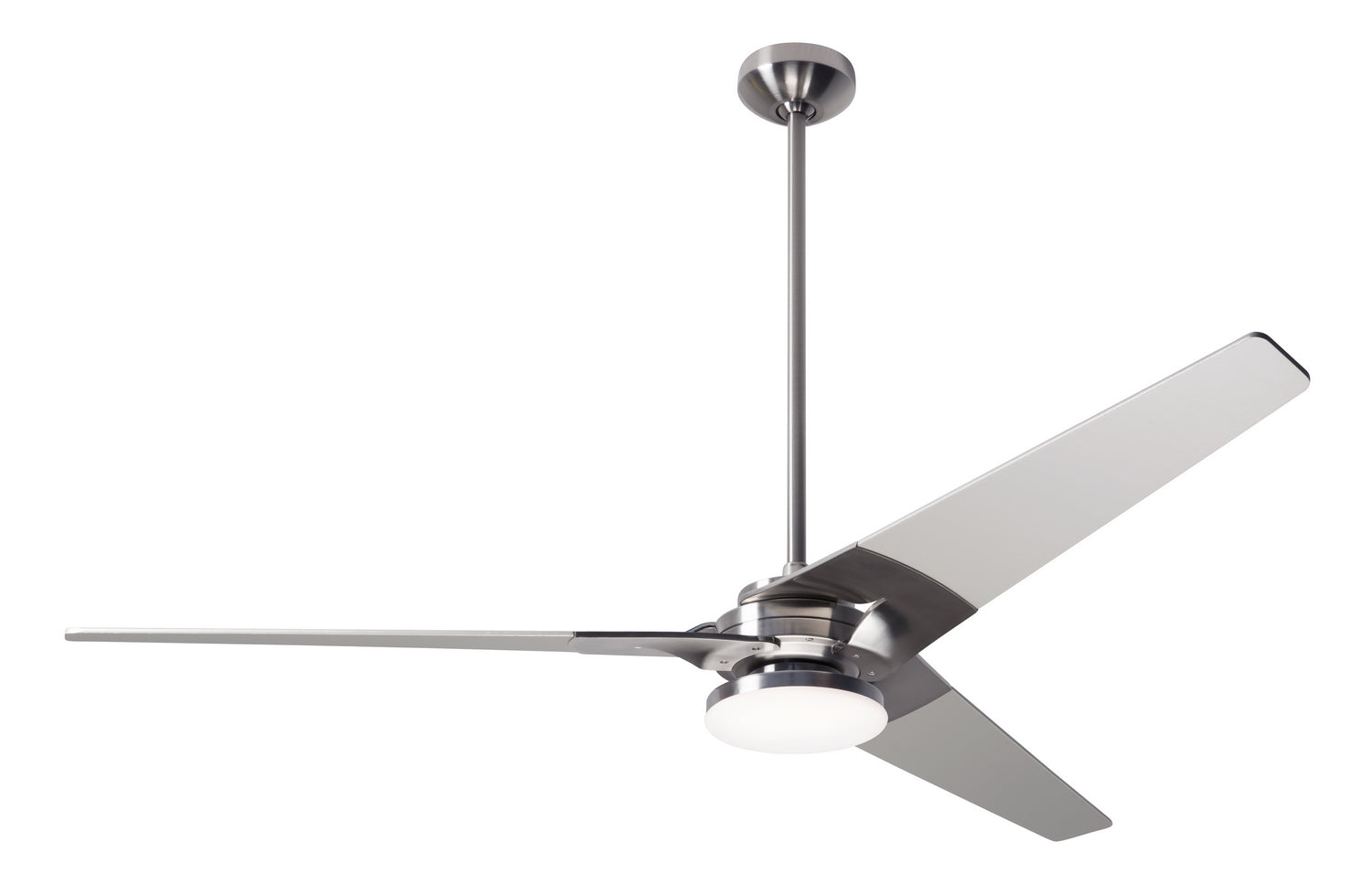 Modern Fan Co - TOR-BN-62-NK-272-003 - 62"Ceiling Fan - Torsion - Bright Nickel