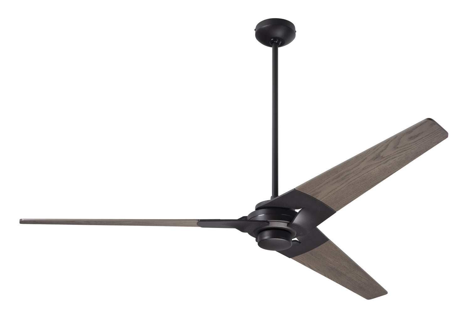 Modern Fan Co - TOR-DB-62-GY-NL-001 - 62"Ceiling Fan - Torsion - Dark Bronze