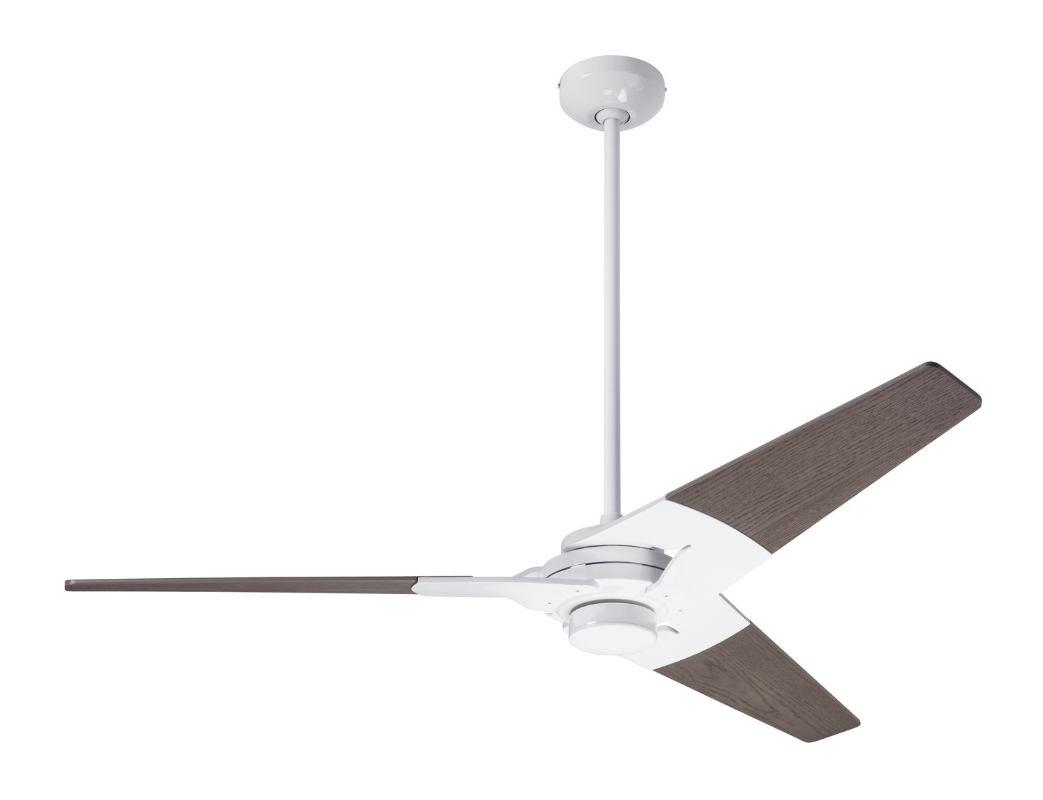 Modern Fan Co - TOR-GW-52-GY-NL-001 - 52"Ceiling Fan - Torsion - Gloss White