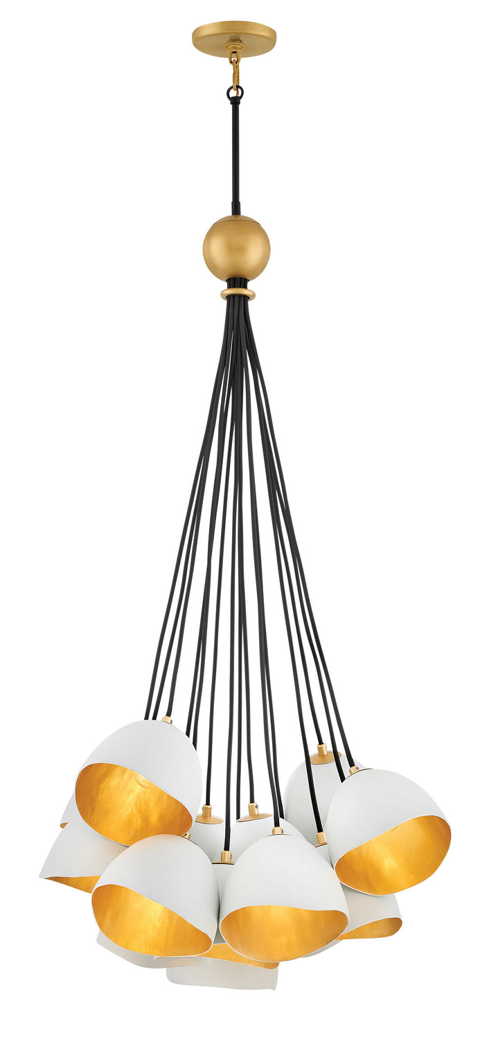 Hinkley - 35906SHW - LED Chandelier - Nula - Shell White