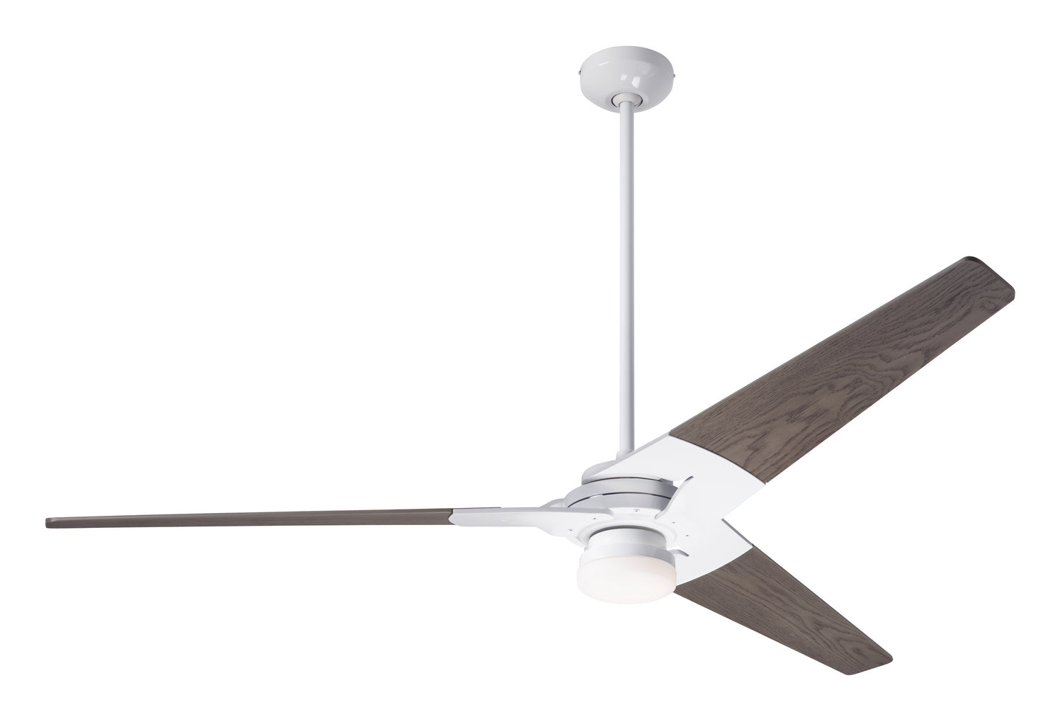 Modern Fan Co - TOR-GW-62-GY-271-002 - 62"Ceiling Fan - Torsion - Gloss White