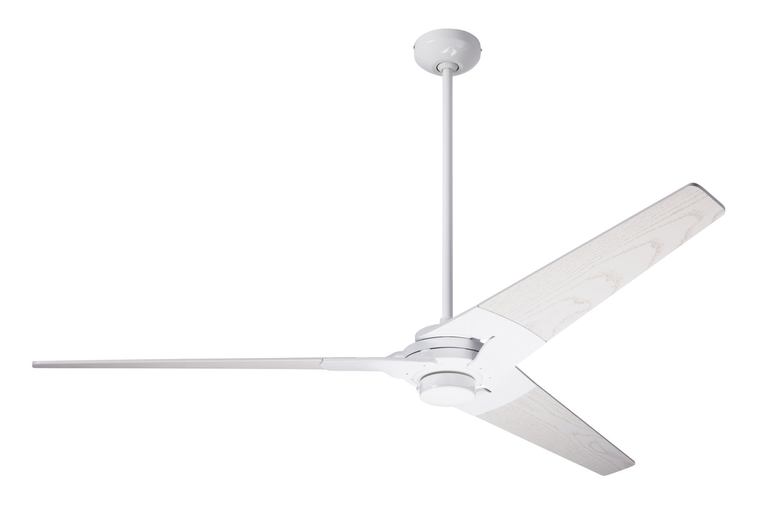 Modern Fan Co - TOR-GW-62-WW-NL-002 - 62"Ceiling Fan - Torsion - Gloss White