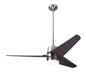 Modern Fan Co - VEL-BN-48-EB-853-CC - 48"Ceiling Fan - Velo DC - Bright Nickel