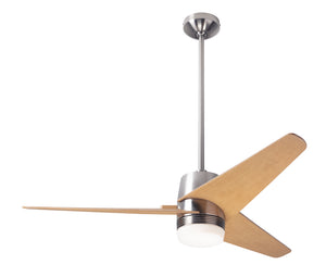 Modern Fan Co - VEL-BN-48-MP-853-CC - 48"Ceiling Fan - Velo DC - Bright Nickel