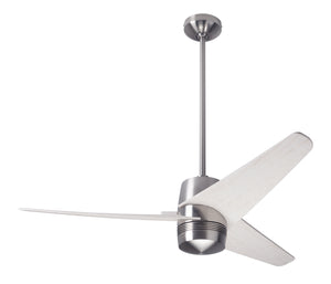 Modern Fan Co - VEL-BN-48-WW-NL-CC - 48"Ceiling Fan - Velo DC - Bright Nickel