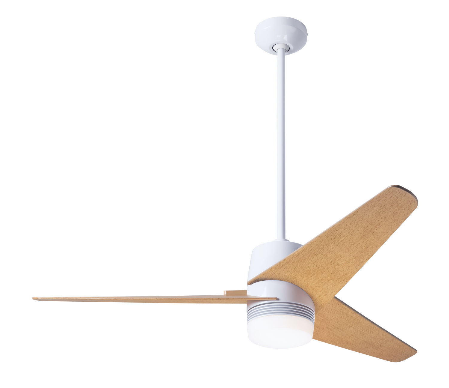 Modern Fan Co - VEL-GW-48-MP-853-CC - 48"Ceiling Fan - Velo DC - Gloss White