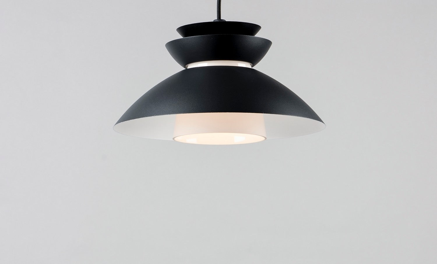 Maxim - 11359WTBK - One Light Pendant - Nordic - Black