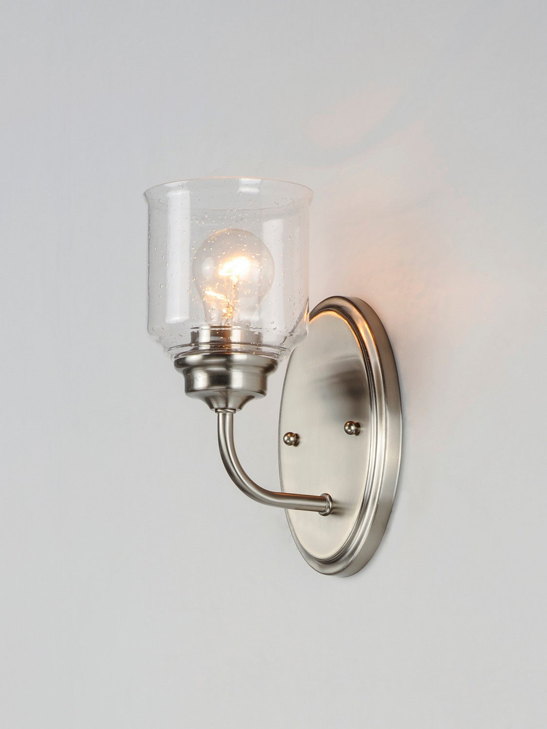 Maxim - 12261CDSN - One Light Wall Sconce - Acadia - Satin Nickel