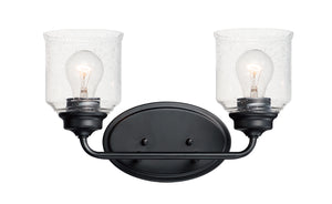 Maxim - 12262CDBK - Two Light Bath Vanity - Acadia - Black