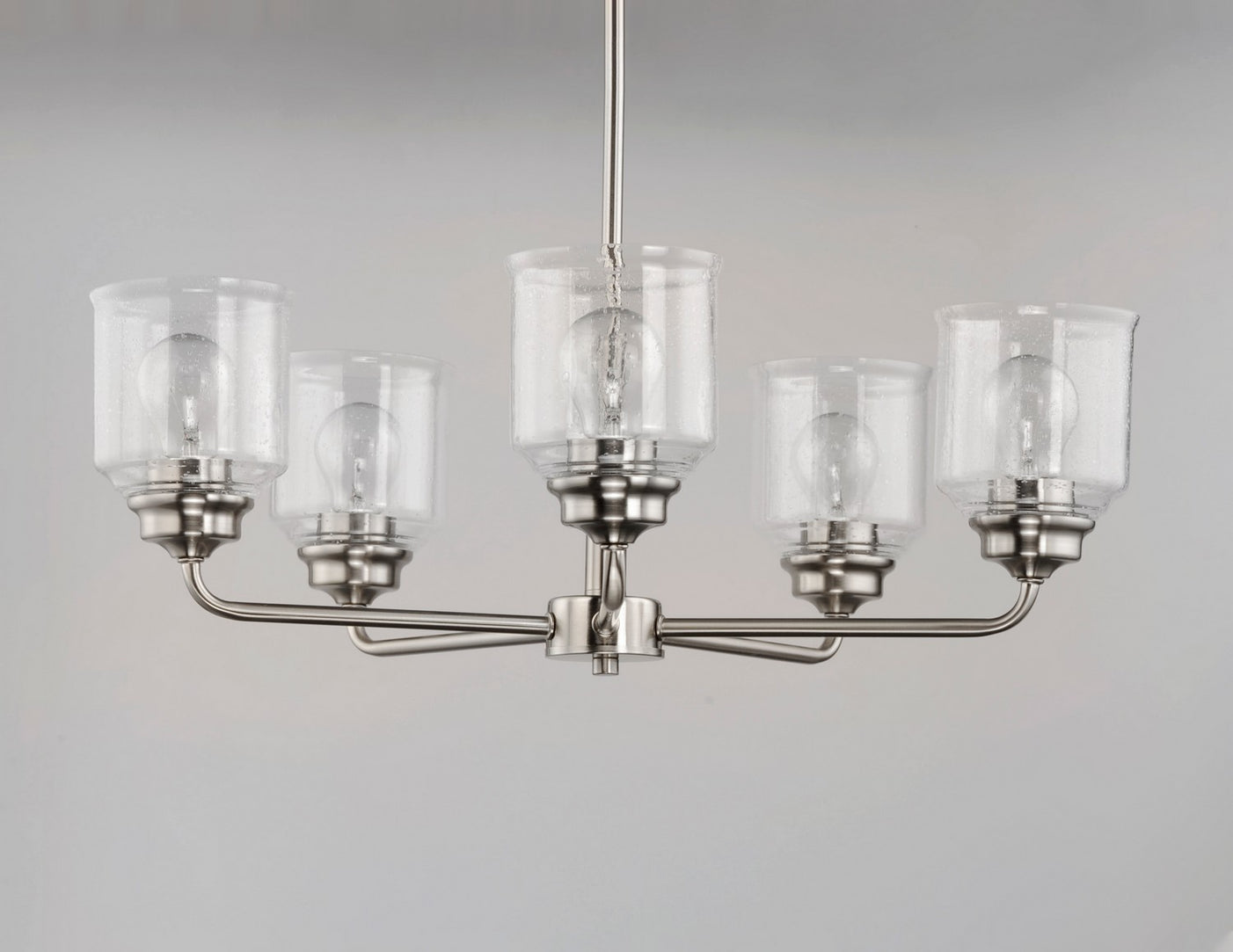 Maxim - 12266CDSN - Five Light Chandelier - Acadia - Satin Nickel